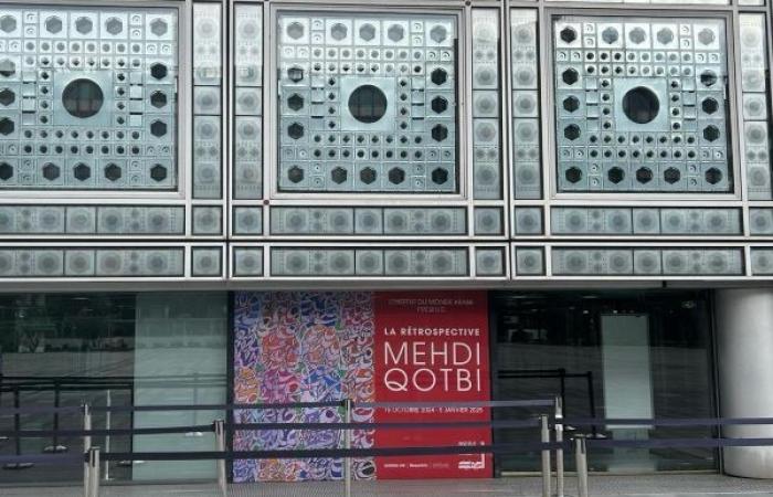 The Arab World Institute in Paris is dedicating a magnificent retrospective to the artist Mehdi Qotbi