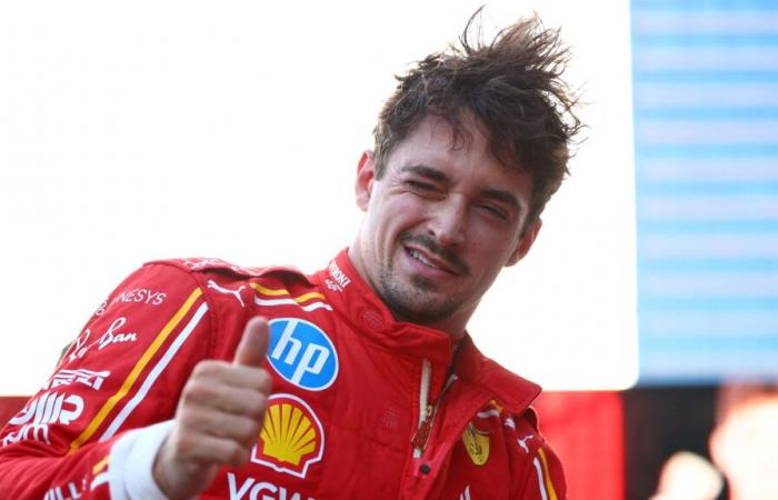 Charles Leclerc hails ‘amazing’ Baku pole run as he hopes Ferrari can ‘play a team game’ to keep rivals behind on race day