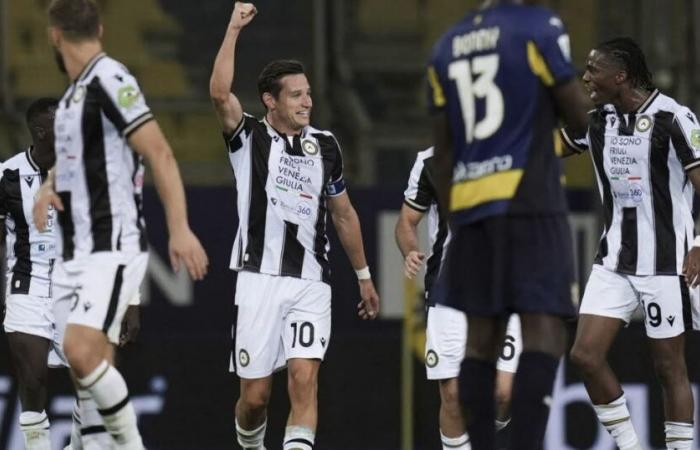 Serie A. Double scorer against Parma, Florian Thauvin puts Udinese at the top of the championship