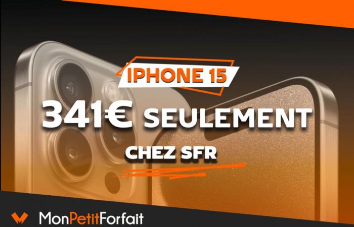 The price of the iPhone 15 drops at SFR with the release of the iPhone 16