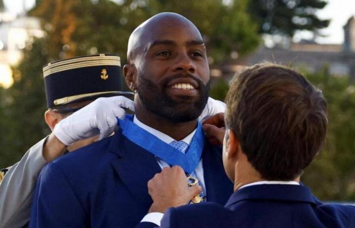 Teddy Riner reveals his words exchanged with Emmanuel Macron