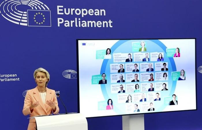 Here is the composition of the new executive of the European Commission