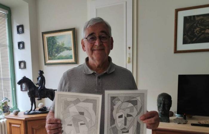 Heritage Days 2024. Joseph Cousin will exhibit his cubist paintings in Lassay-les-Châteaux