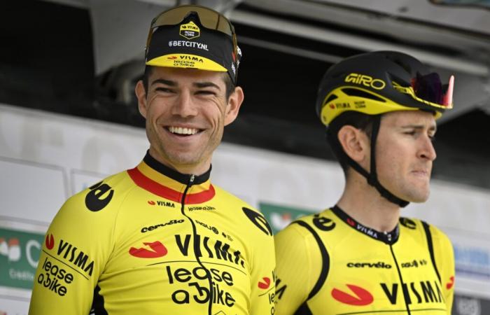 Wout van Aert at Visma-Lease a Bike until the end of his career