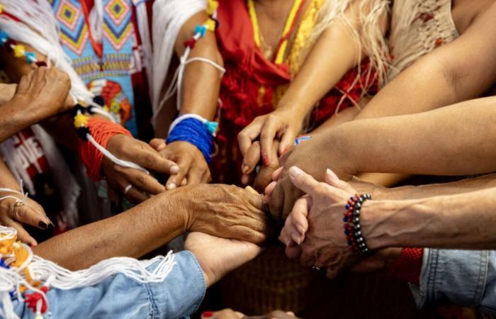 The Musée de l’Homme hosts, in the presence of deputies, a shamanic ceremony for the Guyanese Kalina