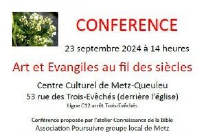 “Reception of the Gospels in art over the centuries”: Conference in Metz