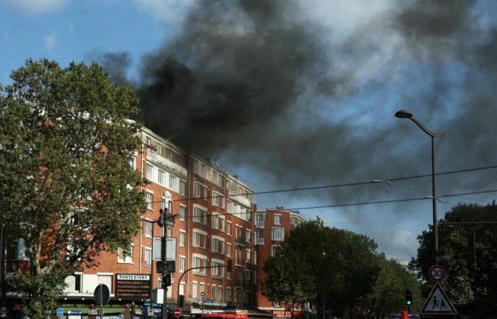 Explosions on the roof of a building in Paris: almost all the inhabitants were able to return to their homes