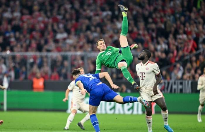 Neuer’s impressive glide replaced at half-time