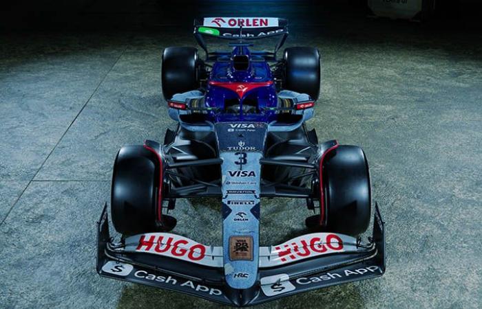 Formula 1 | RB F1 unveils spectacular denim livery for Singapore (+ photos)