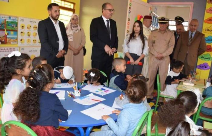 A Midelt speaker supervises the launch of educational projects for the start of the school year