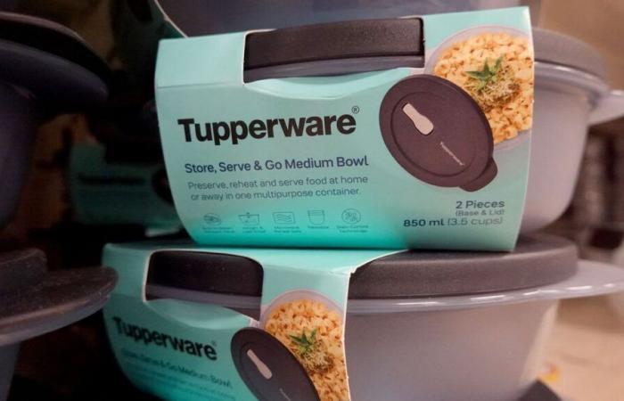 American manufacturer Tupperware has launched bankruptcy proceedings.