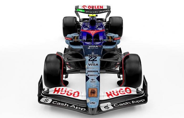 Formula 1 | RB F1 unveils spectacular denim livery for Singapore (+ photos)