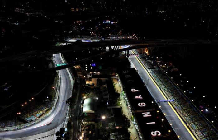 2024 Singapore Grand Prix TV Schedule