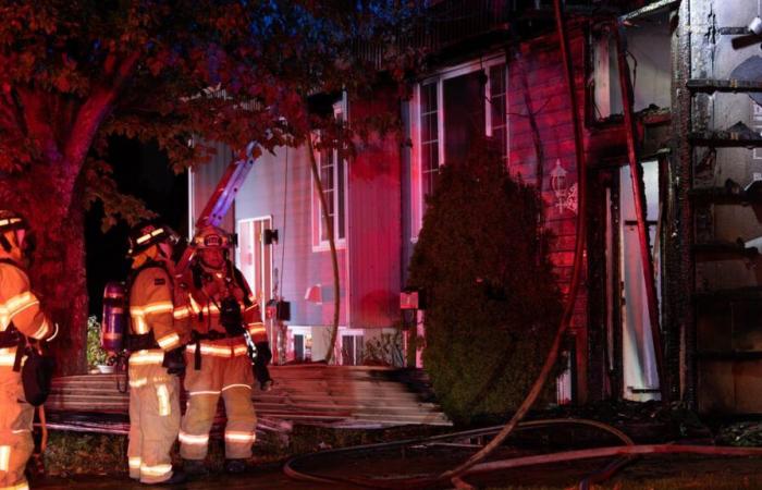 [PHOTOS] Chaudière-Appalaches: Arson in Lévis, police investigate