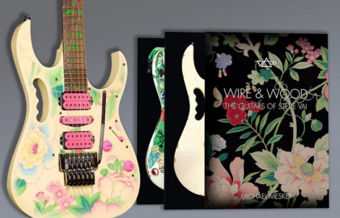 Explore Steve Vai’s Iconic Guitars in an Exclusive Book