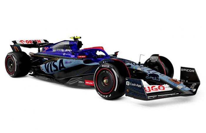 Formula 1 | RB F1 unveils spectacular denim livery for Singapore (+ photos)