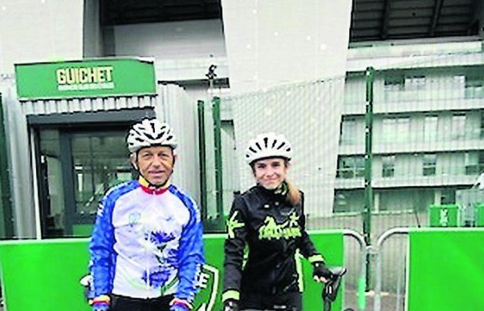 Michel and Marine cycle 600 kilometers between Tarbes and Saint-Etienne to encourage the Greens