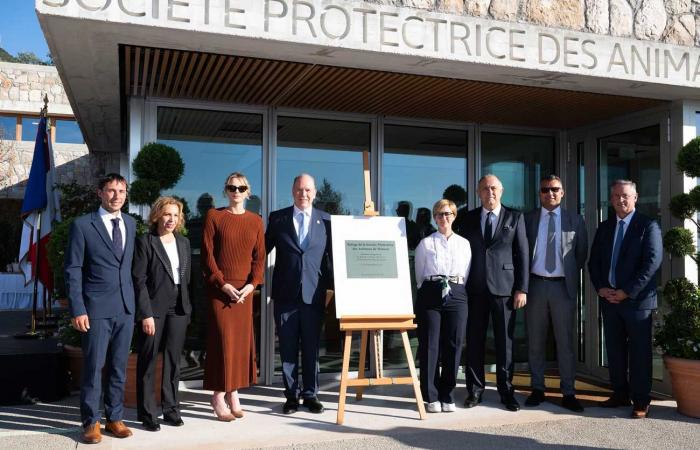 Prince Albert II and Princess Charlene open a haven for animals