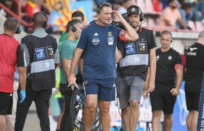 Top 14: USAP manager Franck Azéma now wants “action”