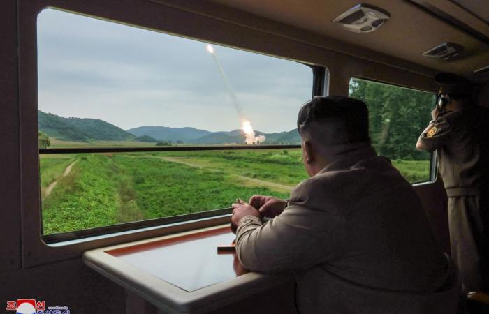 North Korea tests ballistic missiles