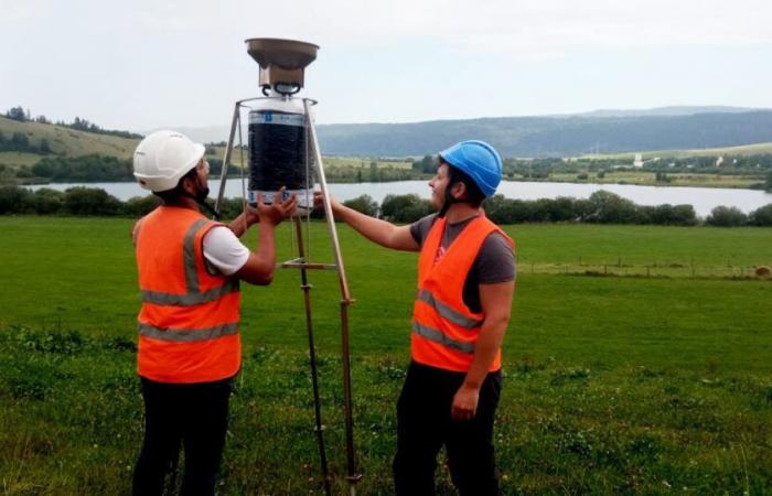 #IciOnAgit. They measure atmospheric emissions in the Doubs