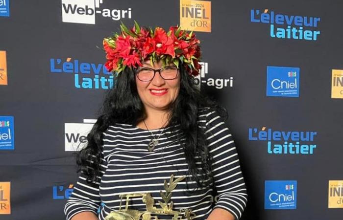 Cindy Gelas winner of the 2024 Inel d’Or public prize • TNTV Tahiti Nui Télévision