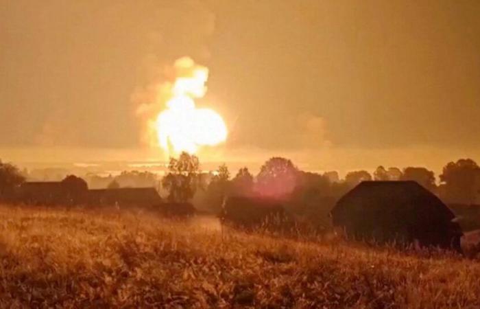 impressive explosions in Russia, kyiv claims to have destroyed missile warehouse