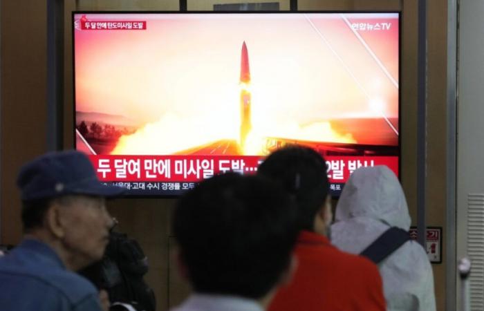 North Korea fires multiple missiles into Sea of ​​Japan