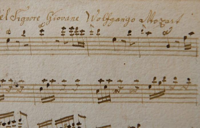 Unpublished Mozart from his youth discovered in Germany