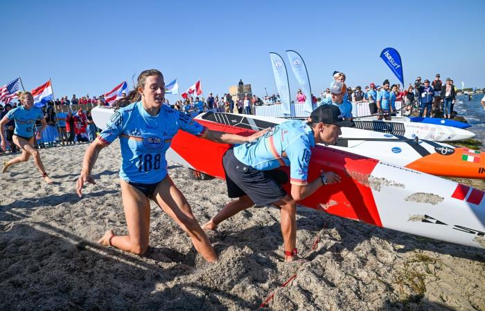 France takes bronze in the relay