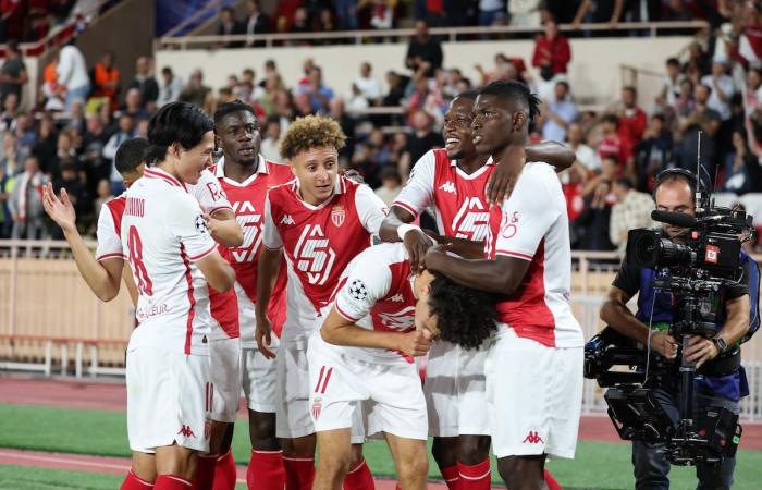 AS Monaco enjoys its return to C1 against Barcelona!