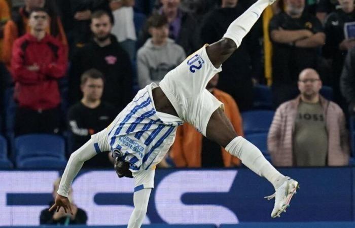 Spectacular Carlos Baleba effort helps Brighton beat Wolves in Carabao Cup