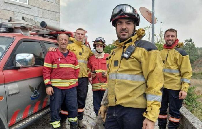 A firefighter from Puy-de-Dôme on the front lines of the violent fires ravaging Portugal