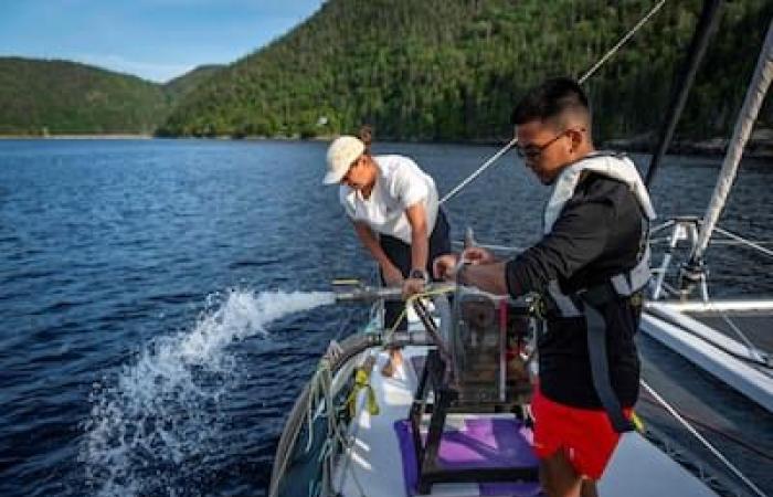 Tracking plastic in one of the protected jewels of the Saguenay Fjord