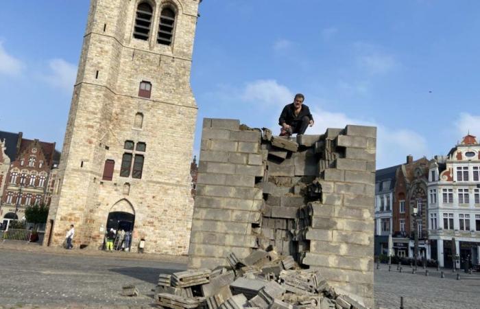 “They fucked up my project”: the struggle of sculptor Pavan in the middle of Place de Béthune