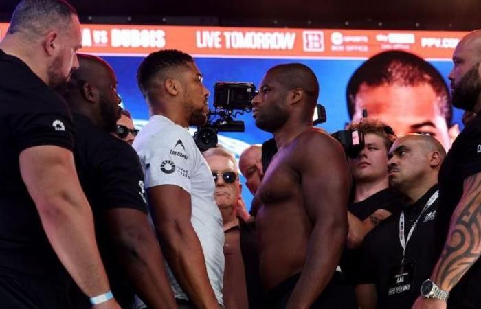 Dubois v Joshua: Date, ringwalk time, undercard, how to follow heavyweight title fight