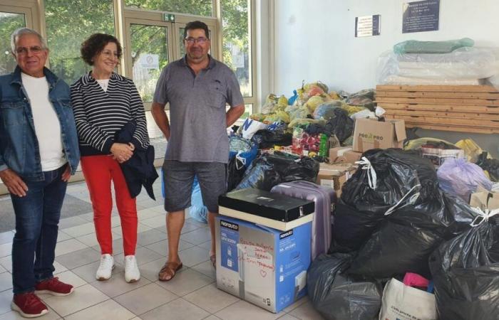 Côte-d’Or: three trucks loaded with emergency equipment leave Saint-Apollinaire for Portugal