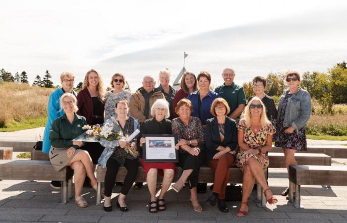 Marie-Laure Rochefort honoured by Parks Canada