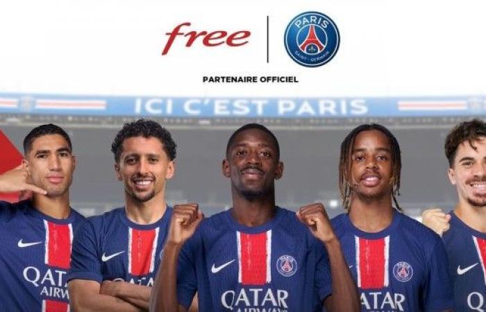 Free, new official partner of PSG –