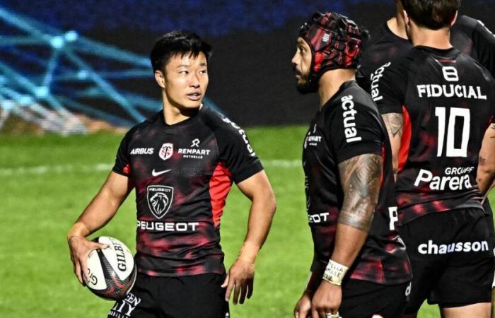 Stade Toulousain with a Saito-Ramos hinge against MHR, Jelonch back