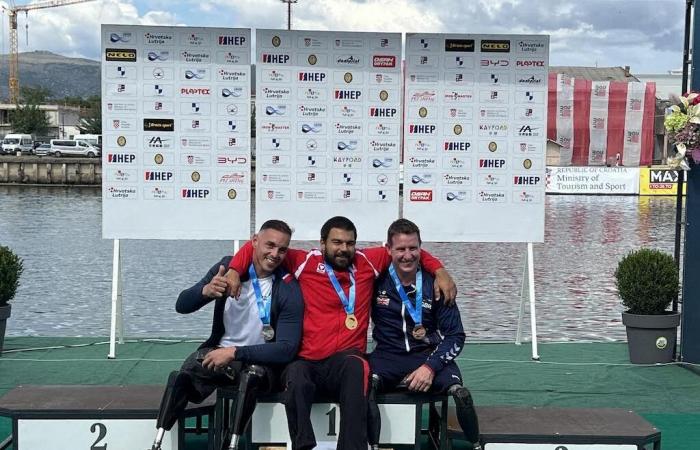 Mehdi Deghmache vice-world champion in Paralympic kayaking in Croatia