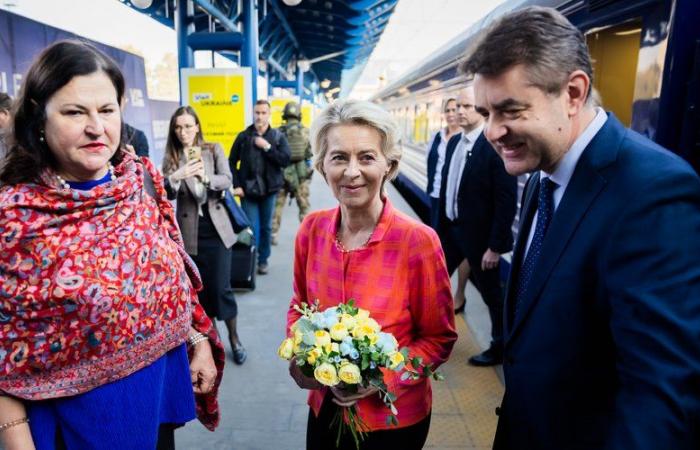 War in Ukraine: After the announcement of the transfer of 160 million euros of frozen Russian assets, Ursula von der Leyen goes to kyiv