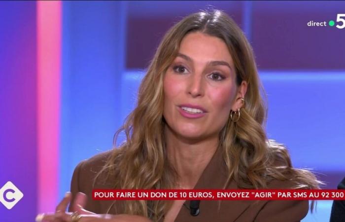 Laury Thilleman on the verge of tears: these images in C à vous which totally shook her