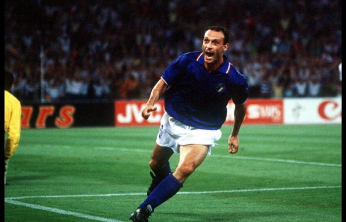 Toto` Schillaci in the football fireworks heaven