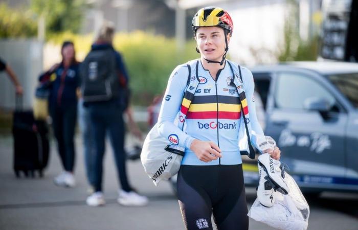 Lotte Kopecky looks at the WK-tijdrit in Zurich: “Met een podiumplek zou ik heel blij zijn”