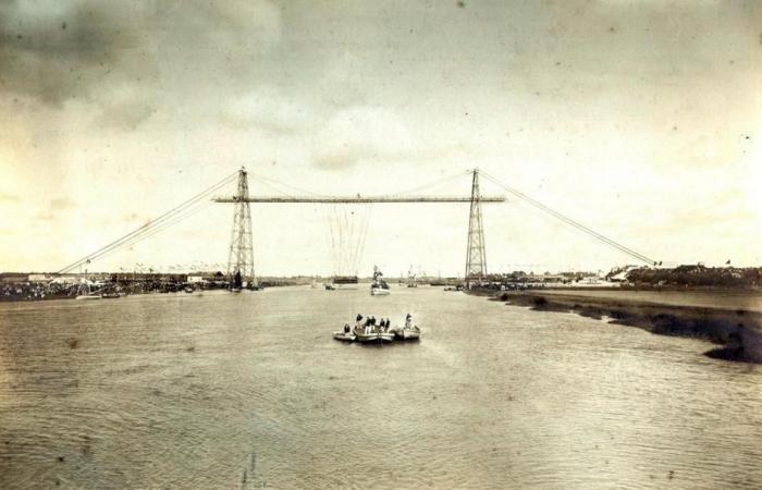 Who saved the Rochefort transporter bridge?