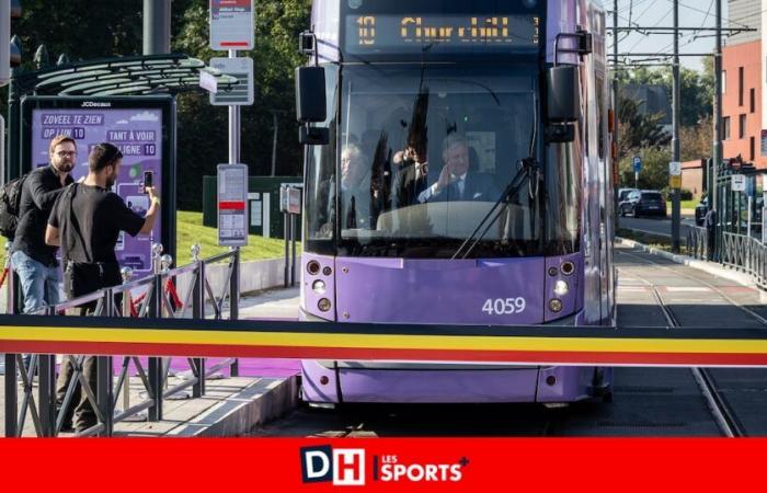 The tram network is expanding in Brussels: line 10, inaugurated by King Philippe, will connect Neder-Over-Heembeek to Uccle from Monday