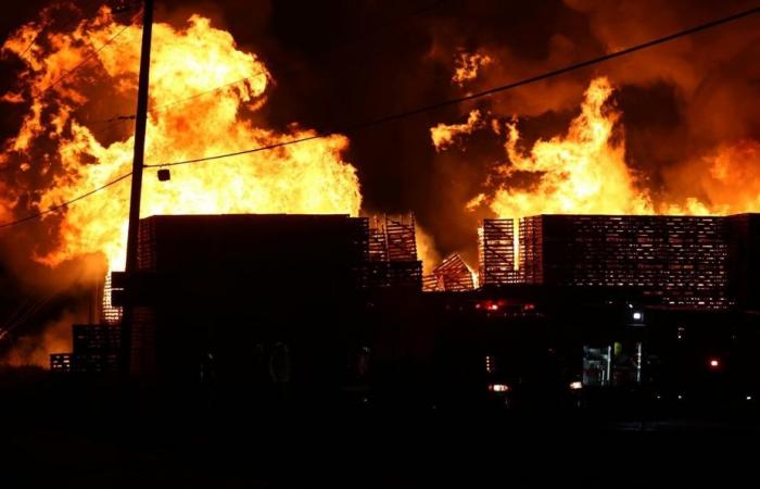 Basses-Laurentides | Possible arson at a market gardener in Oka