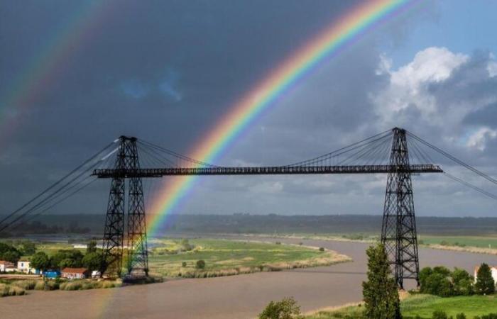 Who saved the Rochefort transporter bridge?