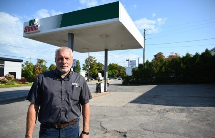 Only one gas station left on Fraser Street in Rivière-du-Loup